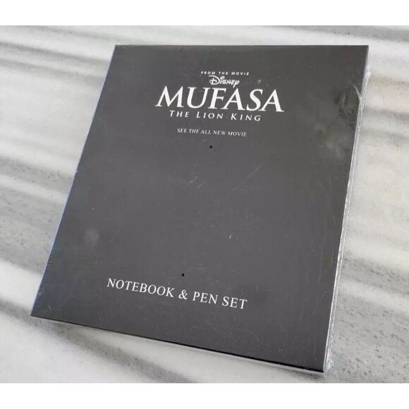 Disney MUFASA The Lion King Notebook & Pen Set NEW SEALED Disneyana Collectible - Picture 2 of 4